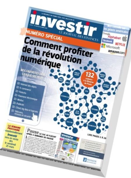 Investir – 19 Mars 2016 Cover