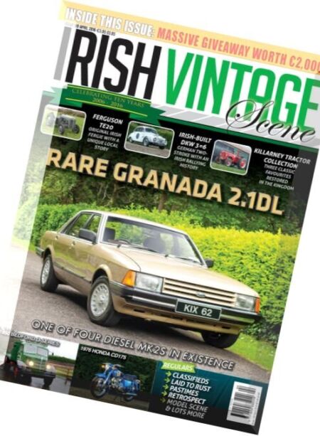 Irish Vintage – April 2016 Cover