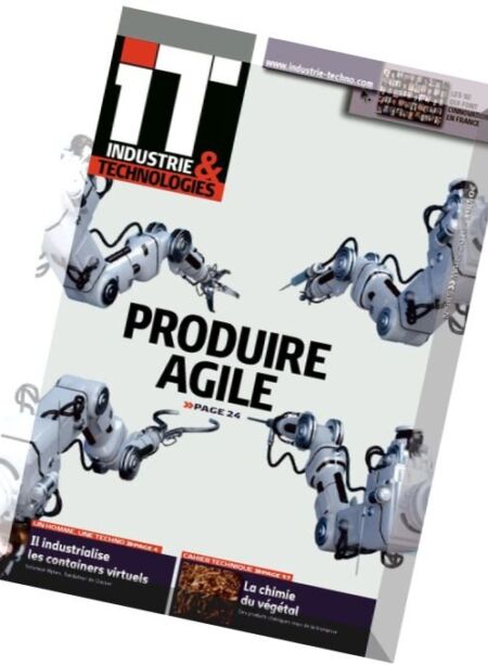 IT Industrie & Technologies – Mars 2016 Cover