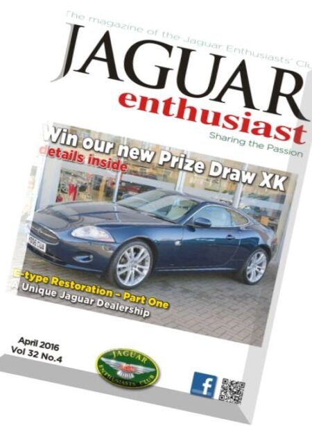 Jaguar Enthusiast – April 2016 Cover