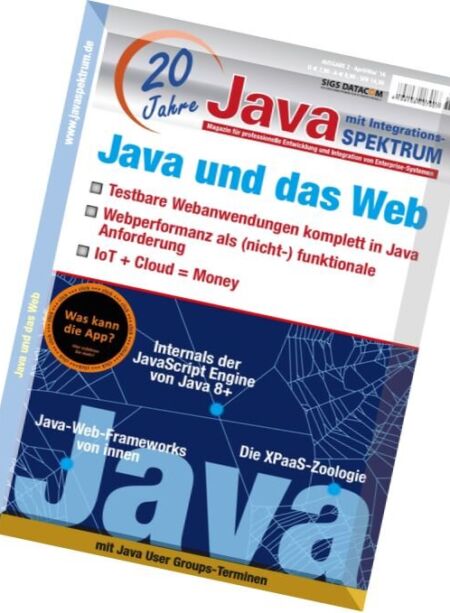 Java Spektrum – April-Mai 2016 Cover