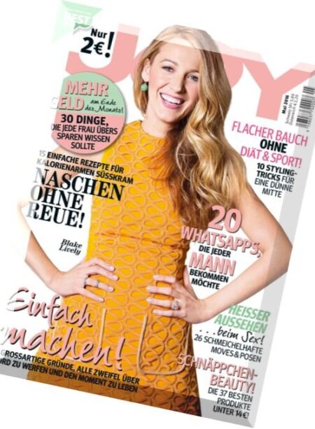 JOY Germany – Mai 2016 Cover
