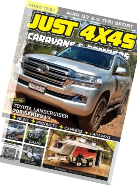JUST 4X4S – March 2016 Cover