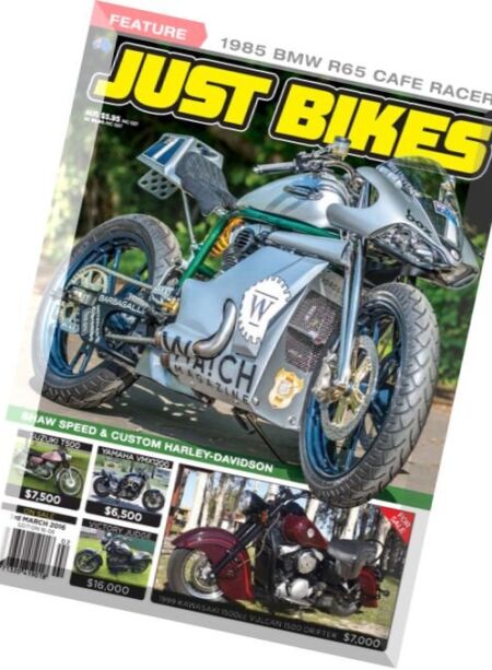 Just Bikes – May 2016 Cover