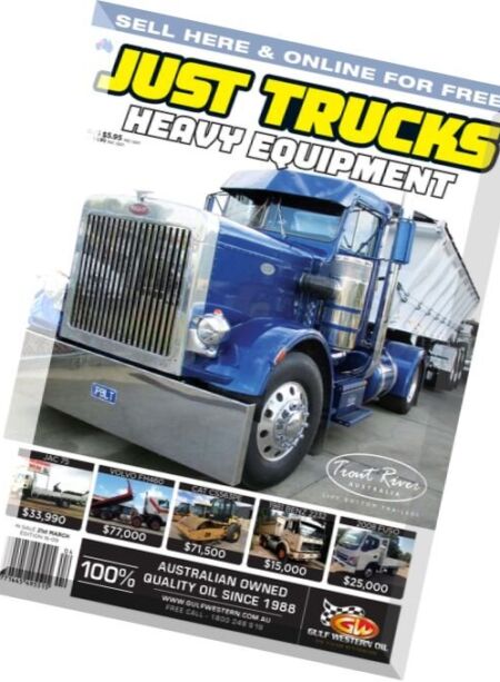 Just Trucks – 21 March 2016 Cover