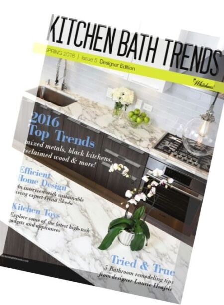 Kitchen Bath Trends – Spring 2016 Cover