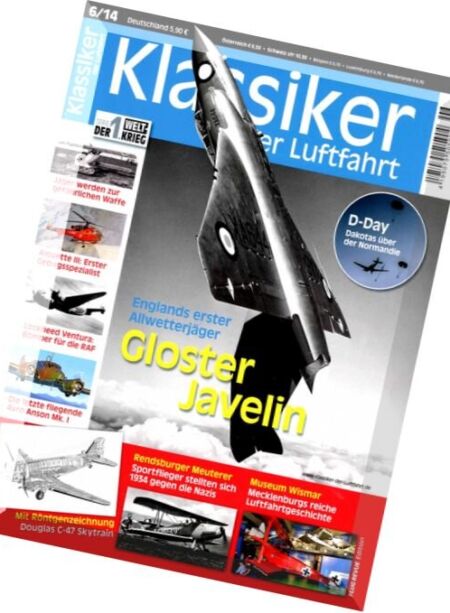 Klassiker der Luftfahrt – 2014-06 Cover