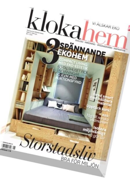 Kloka Hem – Nr.1, 2016 Cover
