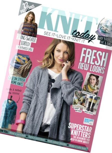 Knit Today – April 2016 Cover