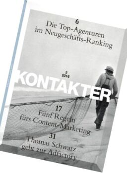Kontakter Magazin – N 5, 10 Marz 2016
