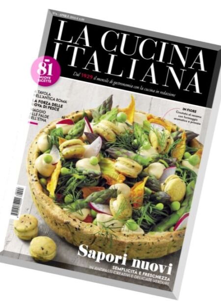 La Cucina Italiana – Aprile 2016 Cover