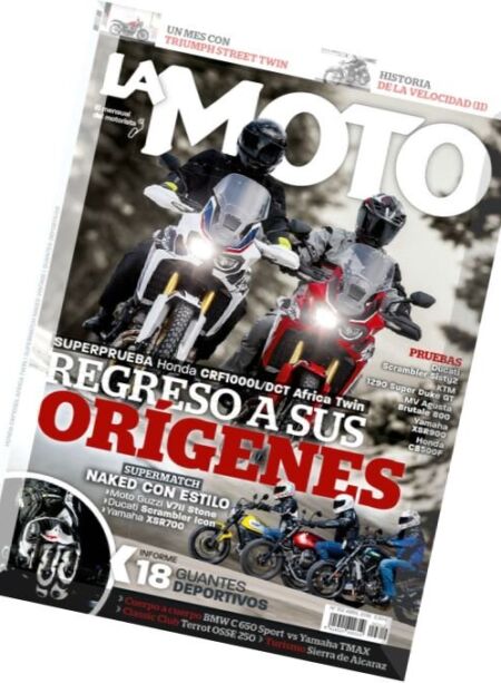 La Moto – Abril 2016 Cover