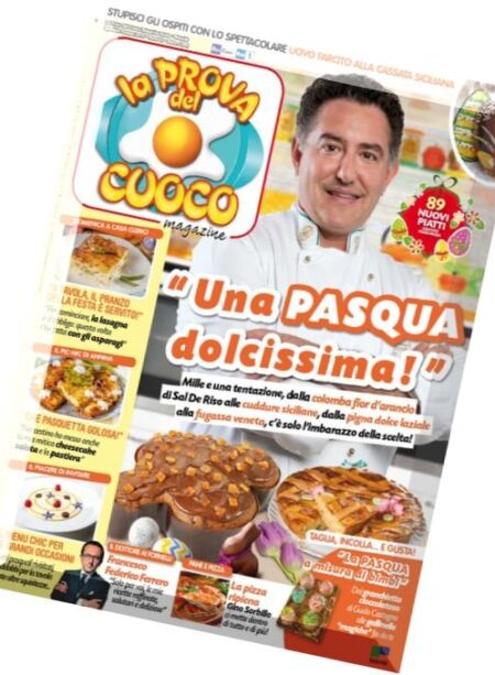 La Prova del Cuoco – Speciale Prasqua 2016 Cover