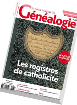 La Revue Francaise de Genealogie – Avril-Mai 2016