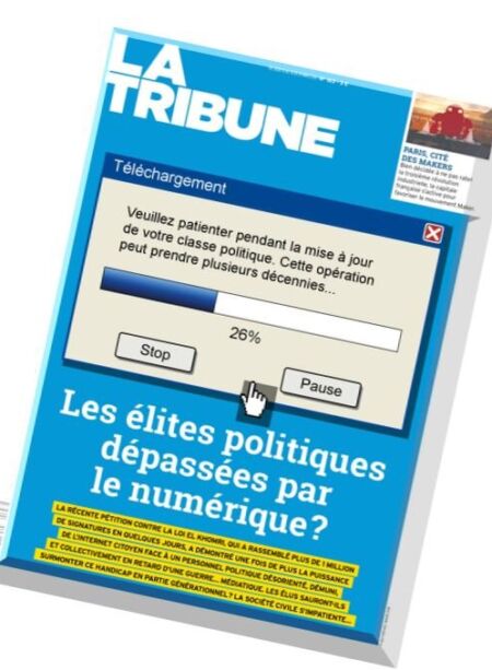 La Tribune – 10 au 24 Mars 2016 Cover