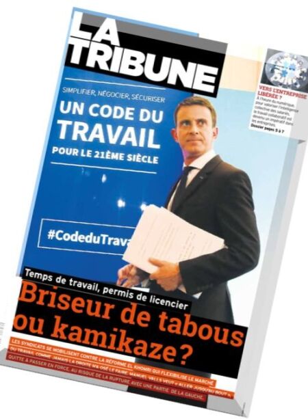La Tribune – 25 Fevrier au 2 Mars 2016 Cover