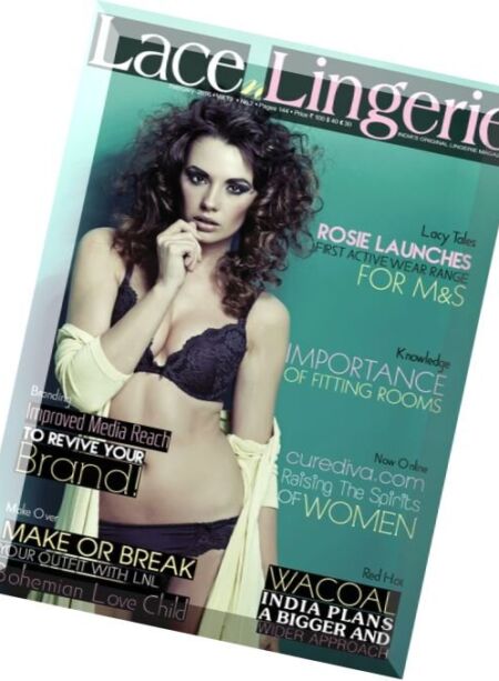 Lace n Lingerie – February 2016 Cover