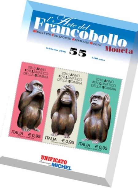 l’Arte del Francobollo – Febbraio 2016 Cover