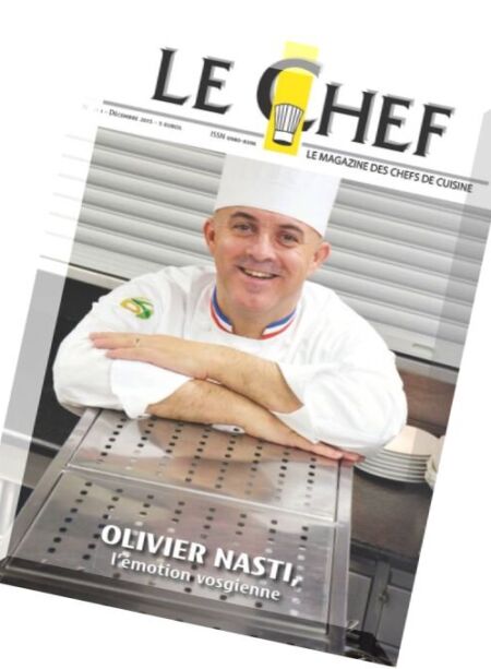 Le Chef – Decembre 2015 Cover