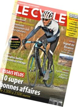 Le Cycle – Avril 2016