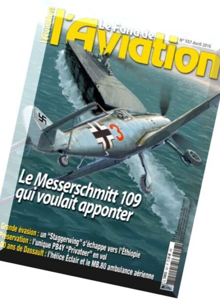 Le fana de l’aviation – Avril 2016 Cover