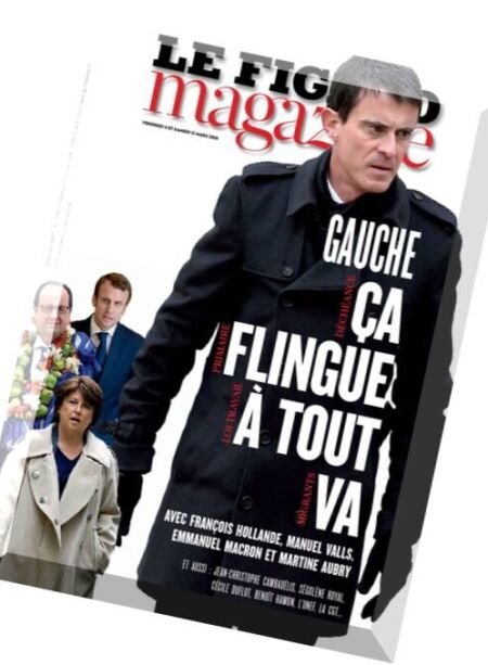 Le Figaro Magazine – 11 Mars 2016 Cover