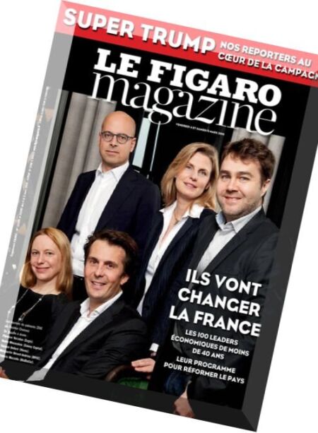 Le Figaro Magazine – 4 Mars 2016 Cover