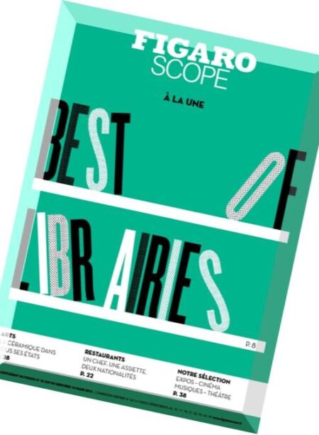 Le Figaroscope – 16 Mars 2016 Cover