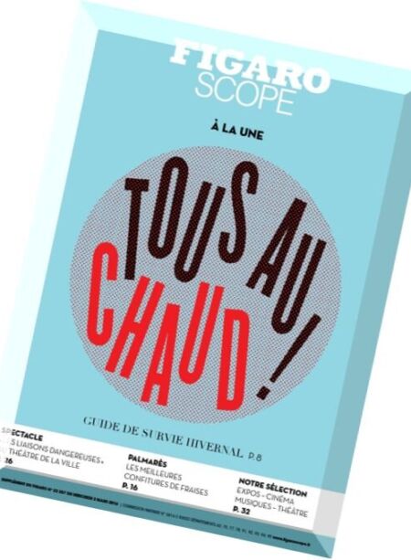 Le Figaroscope – 2 Mars 2016 Cover