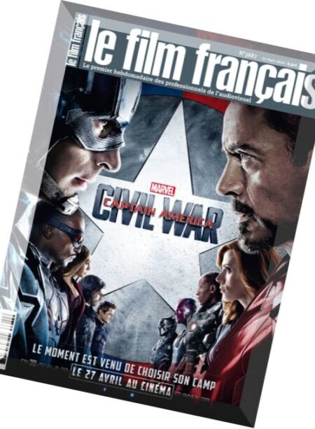 Le film francais – 25 Mars 2016 Cover