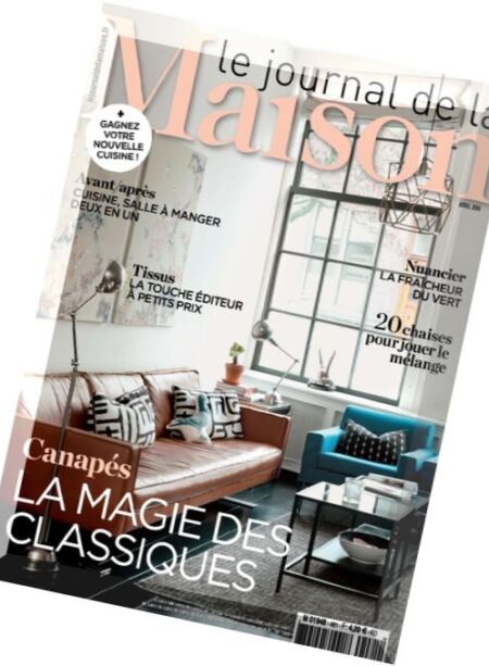 Le Journal de la Maison – Avril 2016 Cover