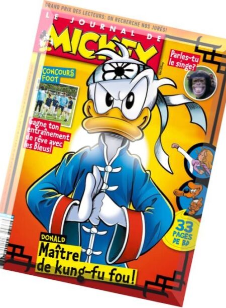 Le Journal de Mickey – 16 au 22 Mars 2016 Cover
