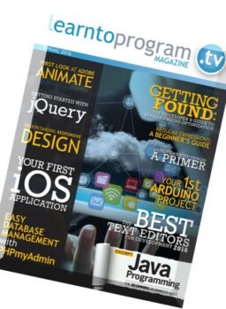 Learntoprogram.tv Magazine – Spring 2016