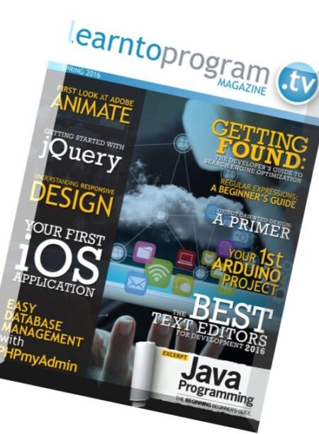 Learntoprogram.tv Magazine – Spring 2016 Cover
