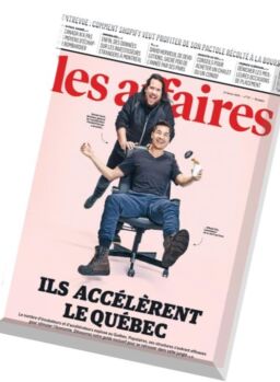Les Affaires – 27 Fevrier 2016
