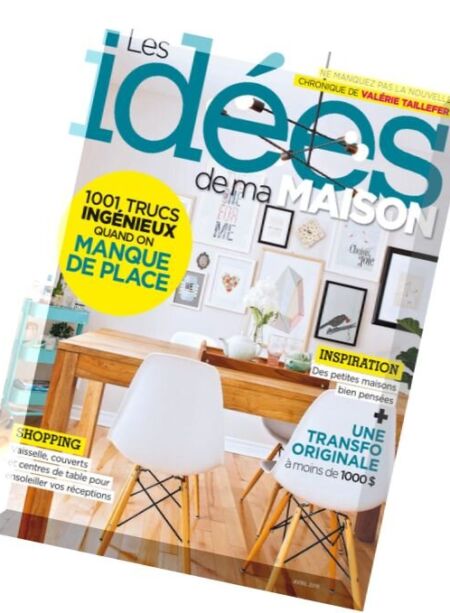 Les Idees de ma maison – Avril 2016 Cover