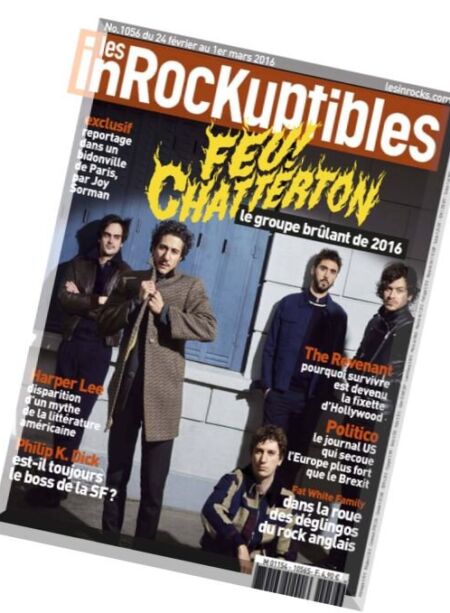 Les Inrockuptibles – 24 Fevrier au 1 Mars 2016 Cover