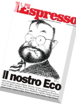l’Espresso – 3 Marzo 2016
