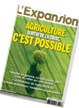 L’Expansion – Avril 2016