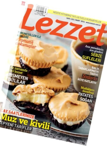 Lezzet – Mart 2016 Cover