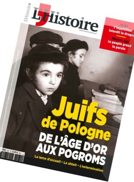 L’Histoire – Mars 2016 Cover