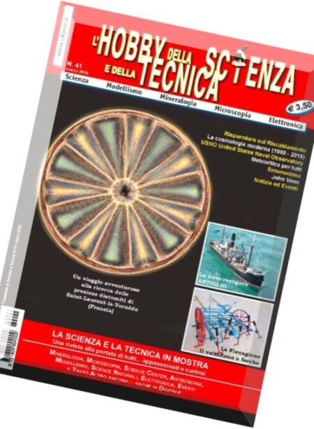 L’HOBBY DELLA SCIENZA E DELLA TECNICA – Marzo 2016 Cover