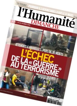 L’Humanite Dimanche – 24 au 30 Mars 2016