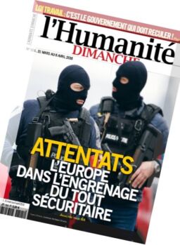 L’Humanite Dimanche – 31 Mars au 6 Avril 2016