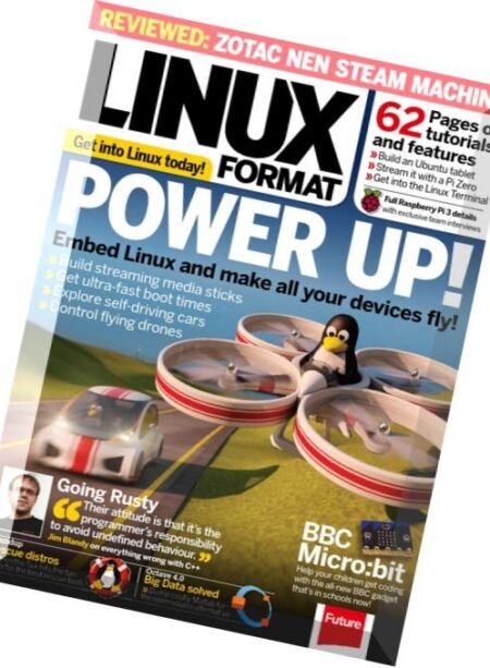 Linux Format – April 2016 Cover