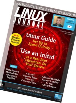 Linux Journal – March 2016
