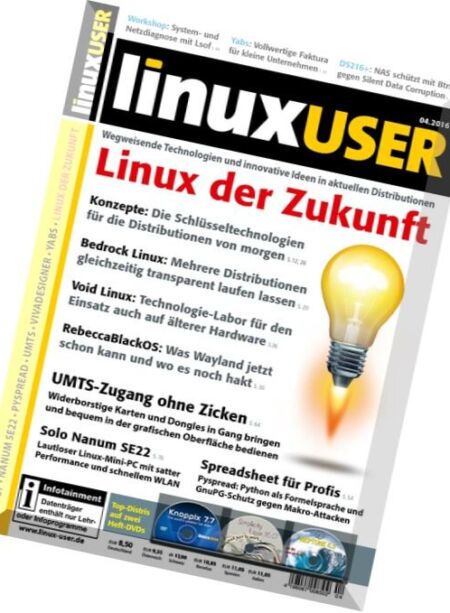 LinuxUser – April 2016 Cover