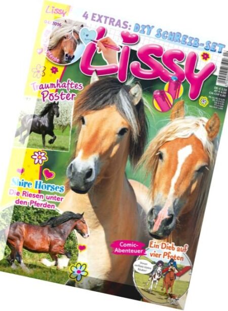 Lissy – April 2016 Cover