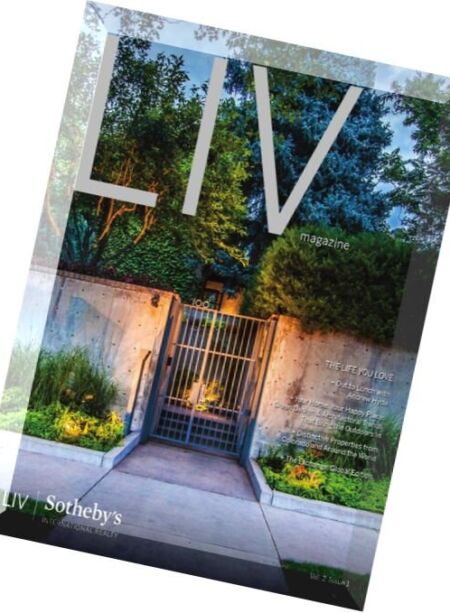 LIV Magazine – Vol. 2 Issue 1, 2016 Cover