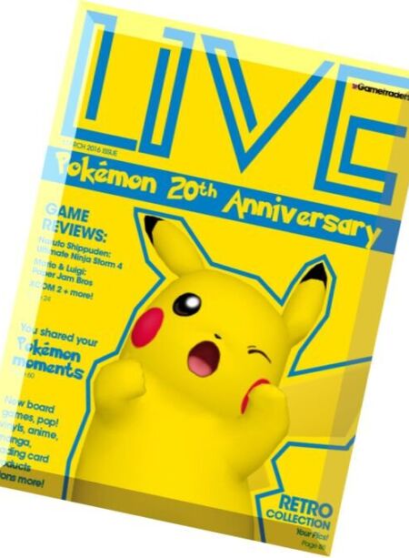 Live Magazine – March 2016 Cover